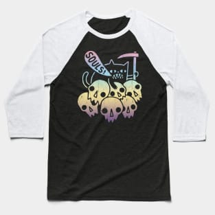 Dark Souls / Watercolor Retro Aesthetic Design Baseball T-Shirt